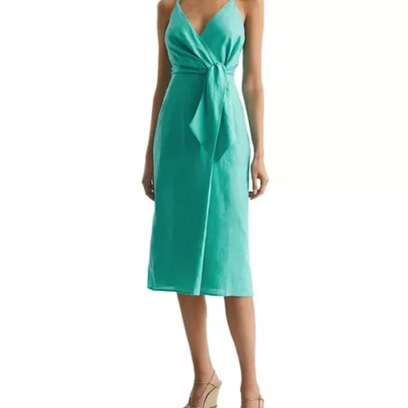 Reiss | Dresses | Reiss Esme Linen Dress | Poshmark